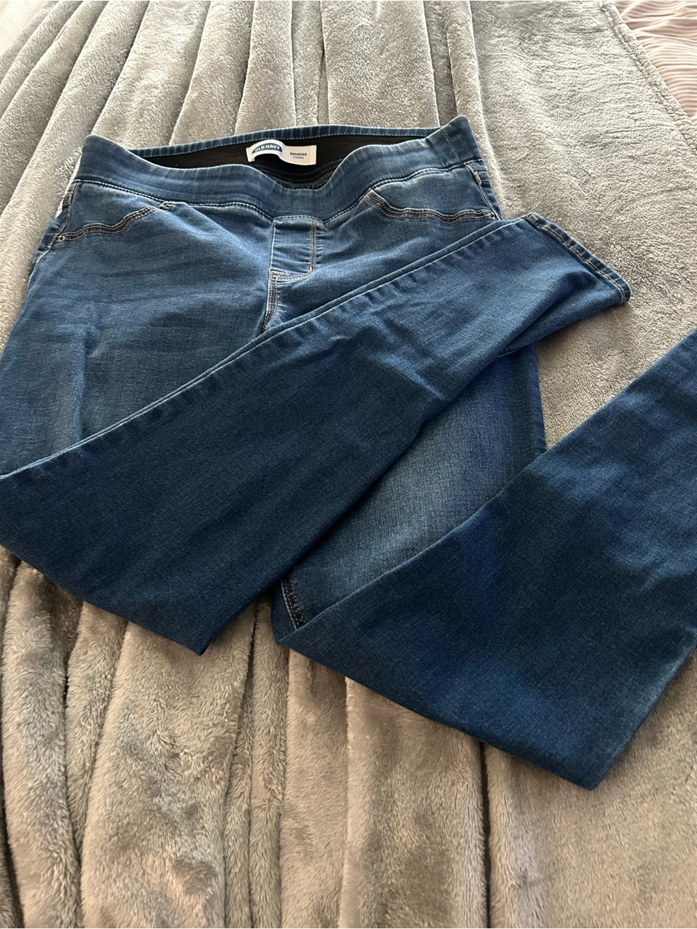 Old navy rock star Pull-On Dark Blue Skinny Jeans